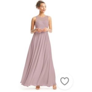 Azazie Nina Dress size 12 (A12) Vintage Mauve